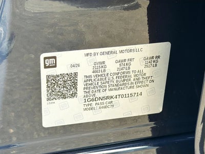 2026 Cadillac CT5 Premium Luxury