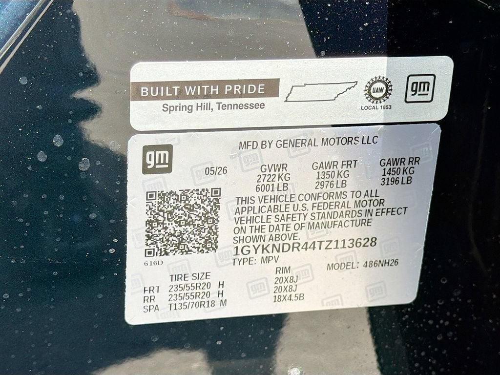 2026 Cadillac XT5 Premium Luxury