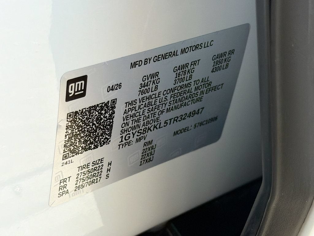 2026 Cadillac Escalade ESV Luxury