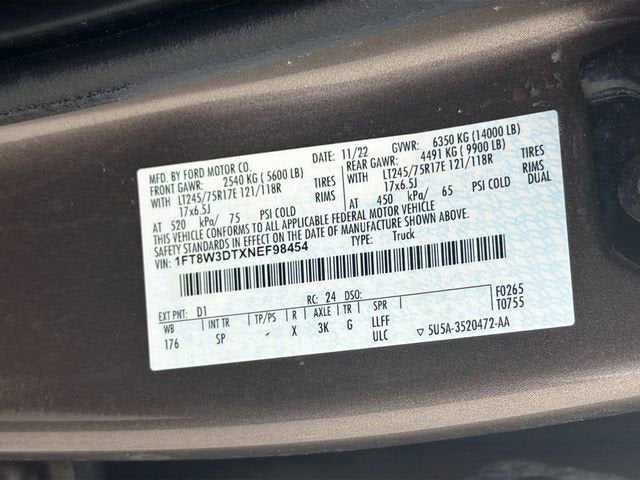 2022 Ford Super Duty F-350 DRW XL