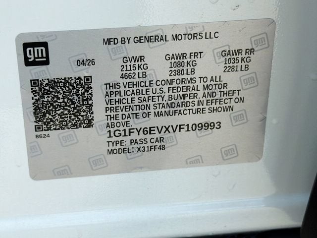 2027 Chevrolet Bolt LT