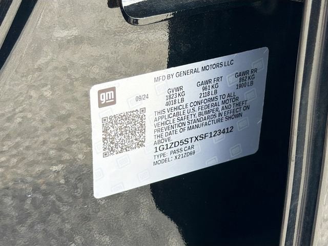 2025 Chevrolet Malibu 1LT