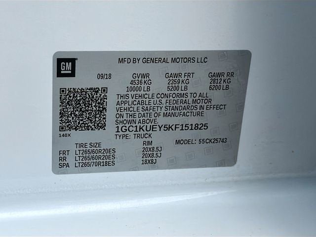 2019 Chevrolet Silverado 2500 HD High Country