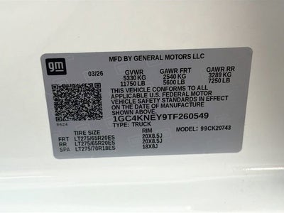 2026 Chevrolet Silverado 2500 HD LT