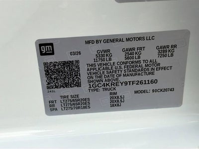 2026 Chevrolet Silverado 2500 HD High Country