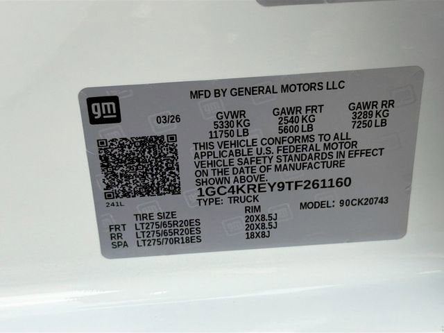 2026 Chevrolet Silverado 2500 HD High Country