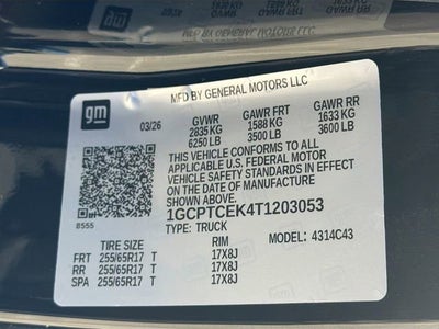 2026 Chevrolet Colorado LT