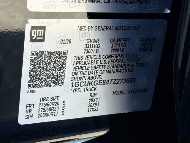 2026 Chevrolet Silverado 1500 LTZ