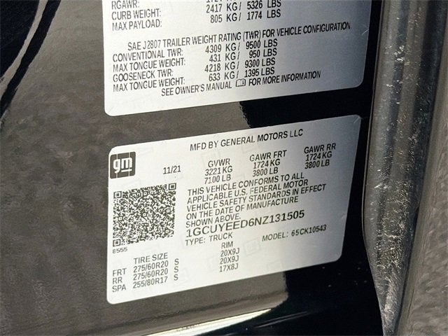 2022 Chevrolet Silverado 1500 LTD RST