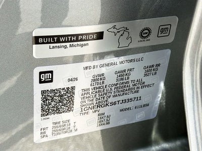 2026 Chevrolet Traverse LT