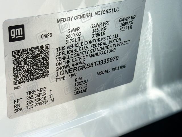 2026 Chevrolet Traverse LT