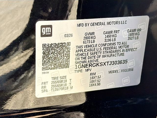 2026 Chevrolet Traverse LT