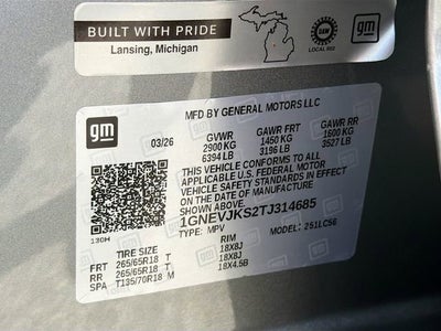 2026 Chevrolet Traverse Z71