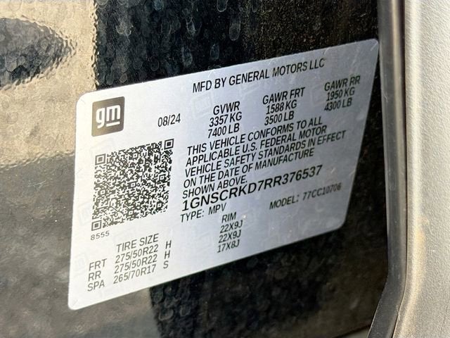 2024 Chevrolet Tahoe RST