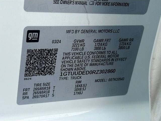 2024 GMC Sierra 1500 SLT