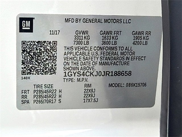 2018 Cadillac Escalade Premium Luxury