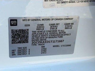 2026 Chevrolet Silverado 1500 WT