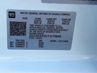 2026 Chevrolet Silverado 1500 LTZ