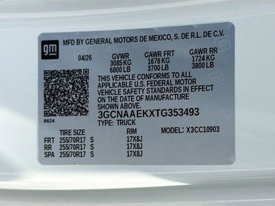 2026 Chevrolet Silverado 1500 WT