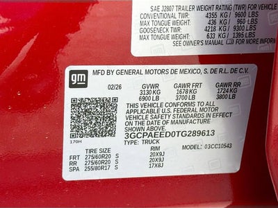 2026 Chevrolet Silverado 1500 LTZ