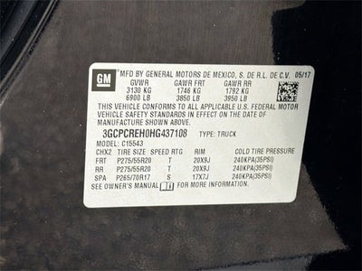 2017 Chevrolet Silverado 1500 LT