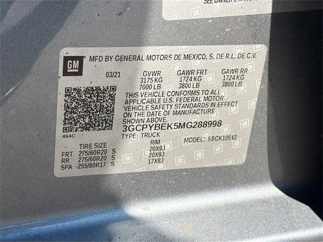 2021 Chevrolet Silverado 1500 Custom