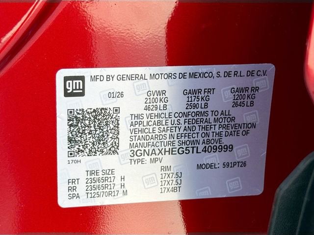 2026 Chevrolet Equinox LT