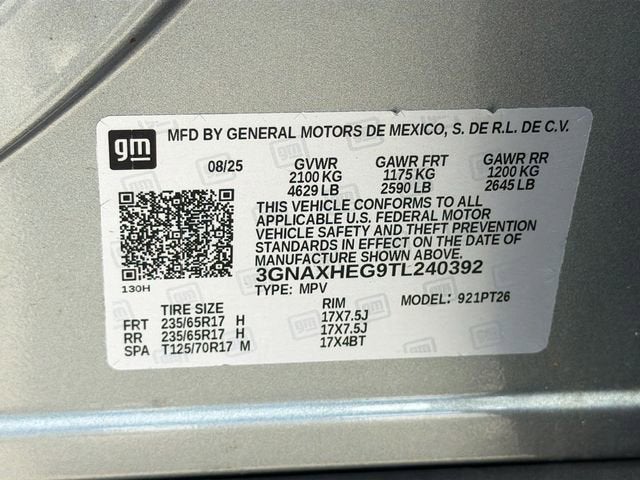 2026 Chevrolet Equinox LT