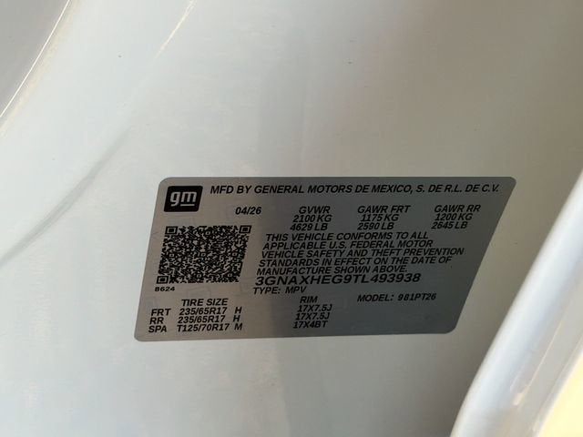 2026 Chevrolet Equinox LT
