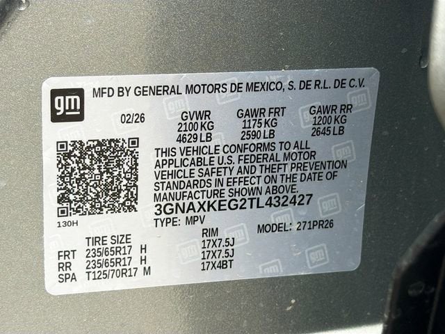 2026 Chevrolet Equinox ACTIV