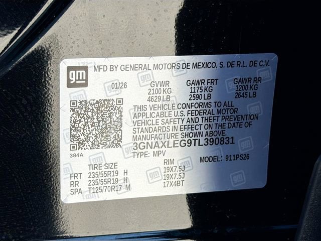 2026 Chevrolet Equinox RS