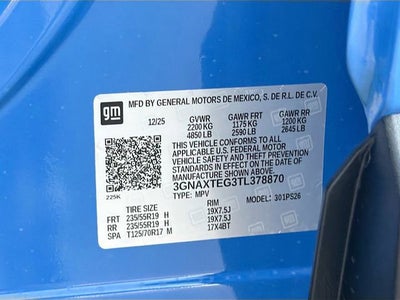 2026 Chevrolet Equinox RS