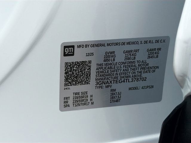 2026 Chevrolet Equinox RS