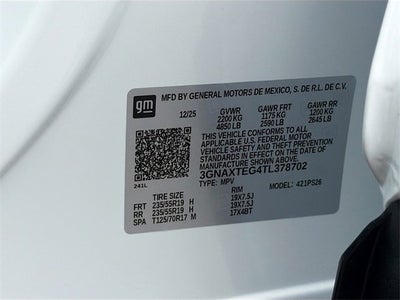 2026 Chevrolet Equinox RS