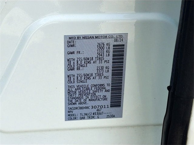 2024 Nissan Pathfinder SV