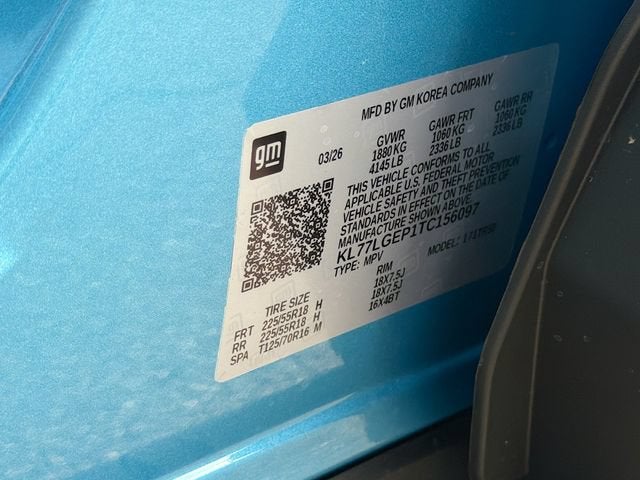 2026 Chevrolet Trax 1RS