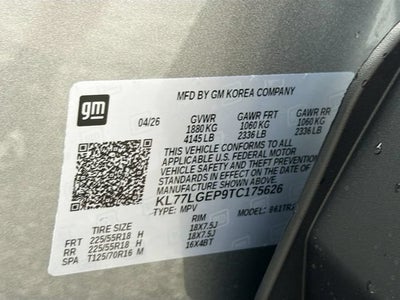 2026 Chevrolet Trax 1RS