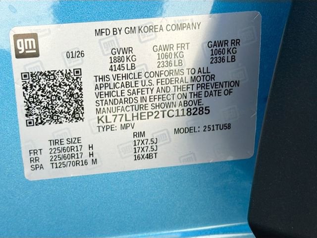 2026 Chevrolet Trax LT