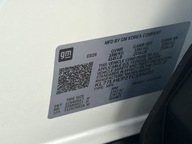 2026 Chevrolet Trax LT