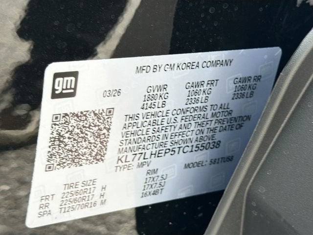 2026 Chevrolet Trax LT