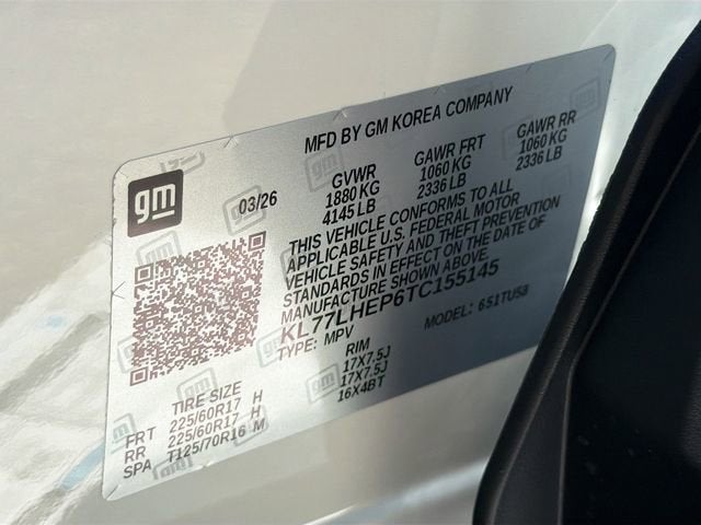 2026 Chevrolet Trax LT