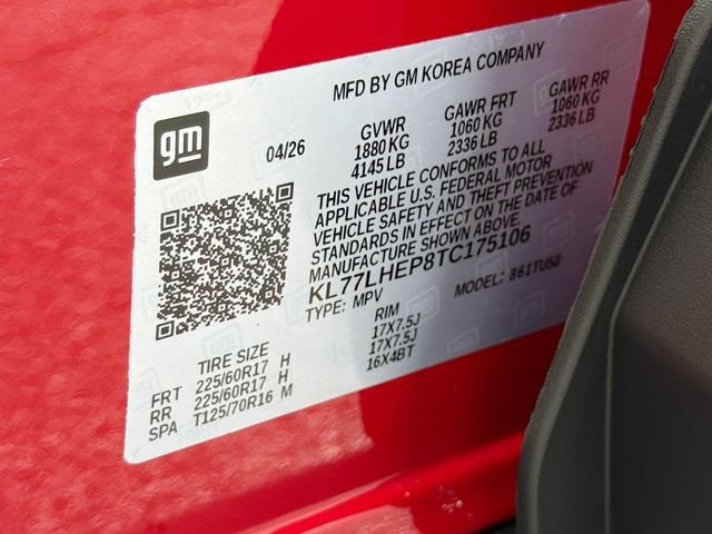 2026 Chevrolet Trax LT