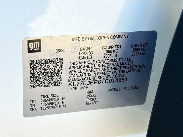 2026 Chevrolet Trax 2RS