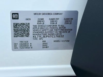 2026 Chevrolet Trax 2RS