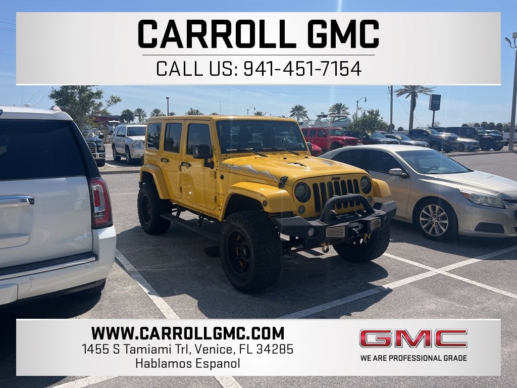 2015 Jeep Wrangler Unlimited Wrangler X